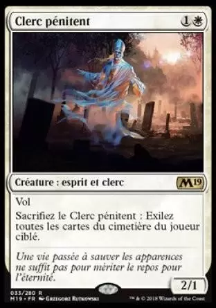 2019 Core Set (M19) - Clerc pénitent