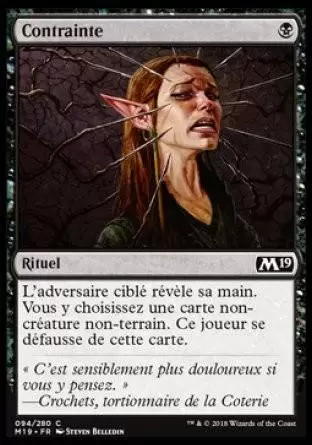 2019 Core Set (M19) - Contrainte