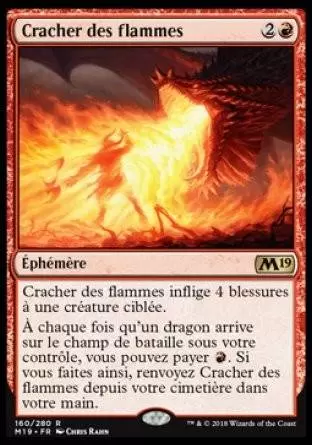 2019 Core Set (M19) - Cracher des flammes