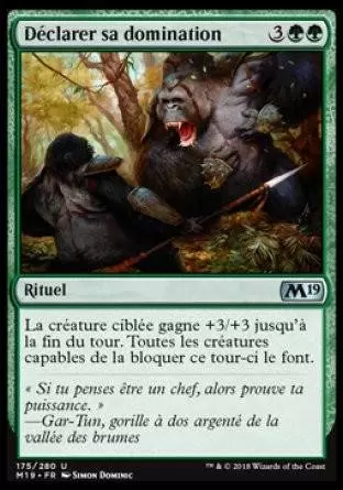 2019 Core Set (M19) - Déclarer sa domination