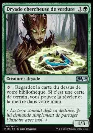 2019 Core Set (M19) - Dryade chercheuse de verdure