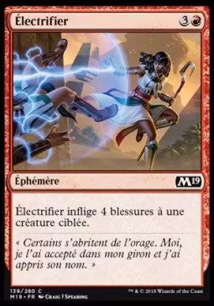 2019 Core Set (M19) - Électrifier