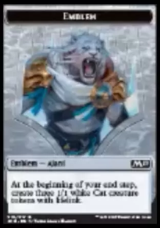 2019 Core Set (M19) - Emblème Ajani, adversaire des tyrans