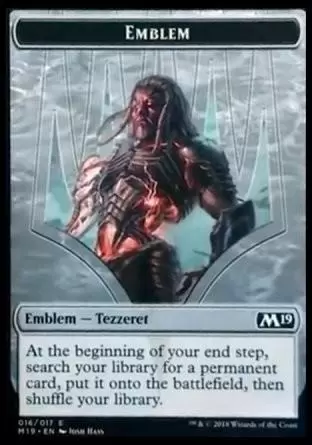 2019 Core Set (M19) - Emblème Tezzeret, maître artificier