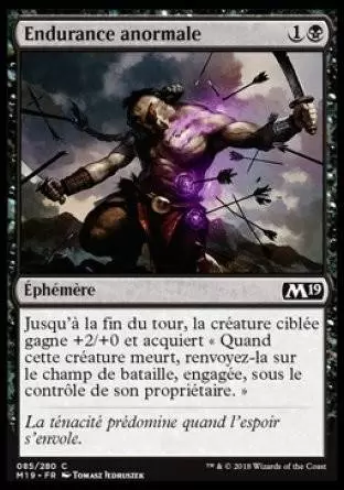 2019 Core Set (M19) - Endurance anormale