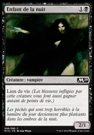 2019 Core Set (M19) - Enfant de la nuit