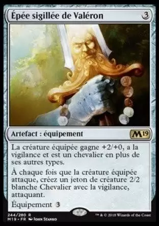 2019 Core Set (M19) - Épée sigillée de Valéron