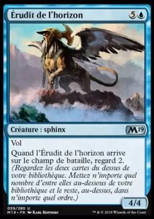 2019 Core Set (M19) - Érudit de l\'horizon
