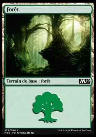 2019 Core Set (M19) - Forêt