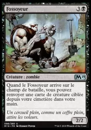 2019 Core Set (M19) - Fossoyeur