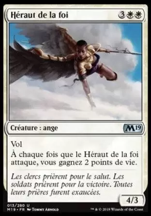 2019 Core Set (M19) - Héraut de la foi