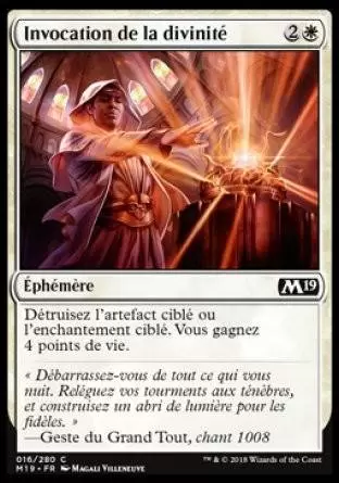 2019 Core Set (M19) - Invocation de la divinité