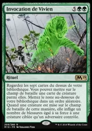 2019 Core Set (M19) - Invocation de Vivien