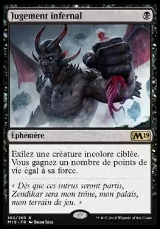 2019 Core Set (M19) - Jugement infernal