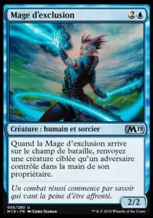 2019 Core Set (M19) - Mage d\'exclusion
