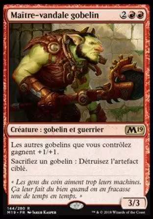 2019 Core Set (M19) - Maître-vandale gobelin