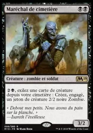 2019 Core Set (M19) - Maréchal de cimetière