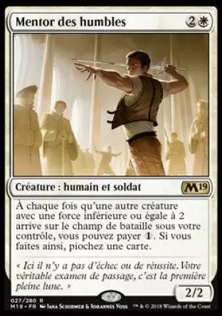 2019 Core Set (M19) - Mentor des humbles