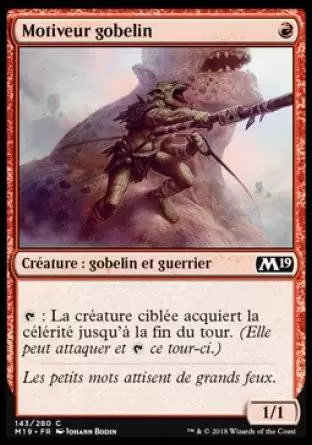 2019 Core Set (M19) - Motiveur gobelin