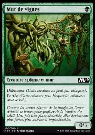 2019 Core Set (M19) - Mur de vignes