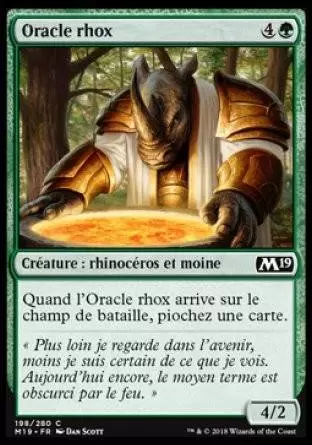 2019 Core Set (M19) - Oracle rhox