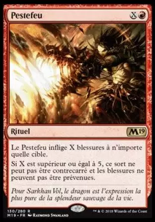 2019 Core Set (M19) - Pestefeu