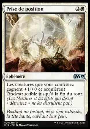 2019 Core Set (M19) - Prise de position