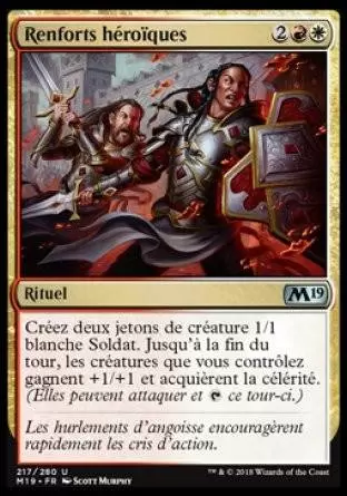 2019 Core Set (M19) - Renforts héroïques