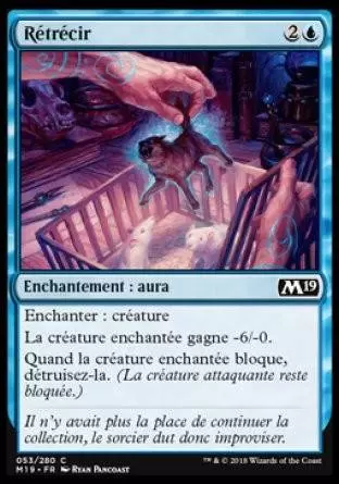 2019 Core Set (M19) - Rétrécir