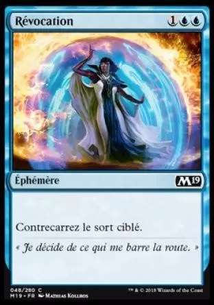 2019 Core Set (M19) - Révocation // Annuler
