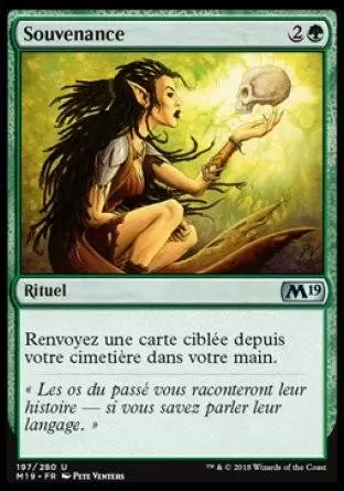 2019 Core Set (M19) - Souvenance
