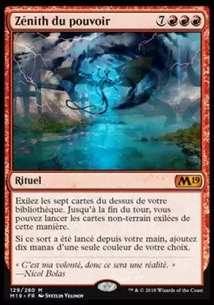 2019 Core Set (M19) - Zénith du pouvoir