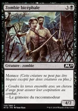 2019 Core Set (M19) - Zombie bicéphale