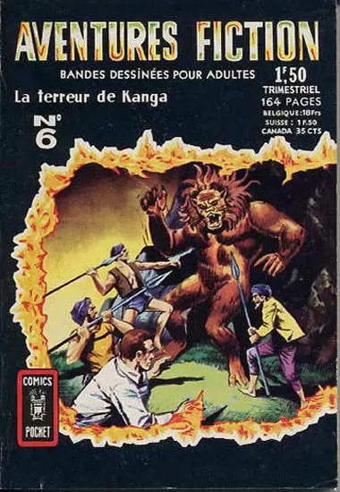 Aventures Fiction - 2ème série (Comics Pocket) - La terreur de Kanga