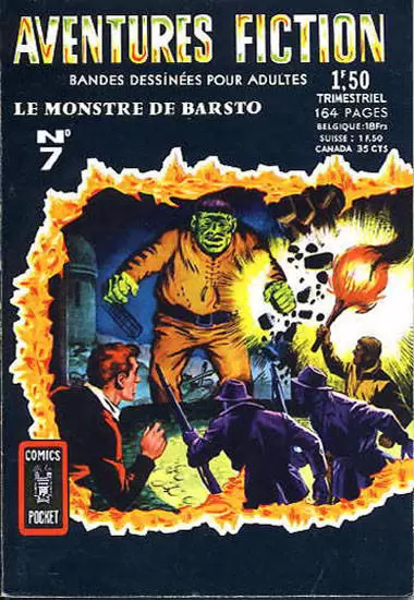 Aventures Fiction - 2ème série (Comics Pocket) - Le monstre de Barsto
