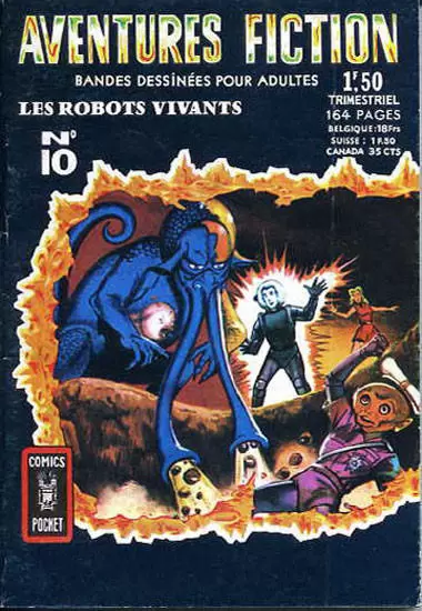 Aventures Fiction - 2ème série (Comics Pocket) - Les robots vivants