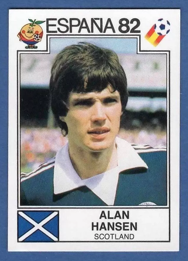 España 82 World Cup - Alan Hansen - Scotland