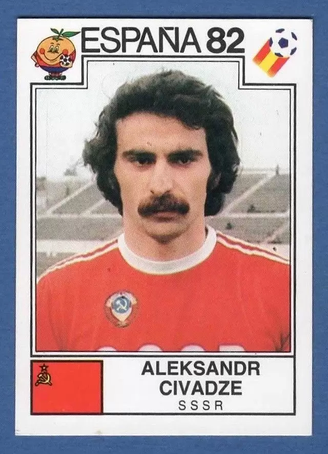 España 82 World Cup - Aleksandr Civadze - SSSR