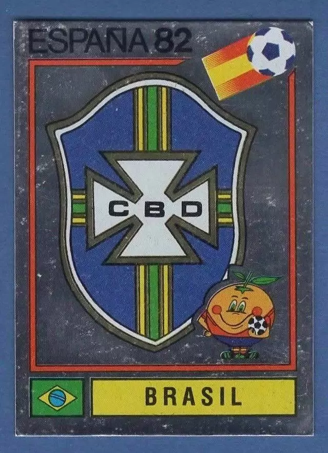 España 82 World Cup - Brasil (emblem) - Brasil