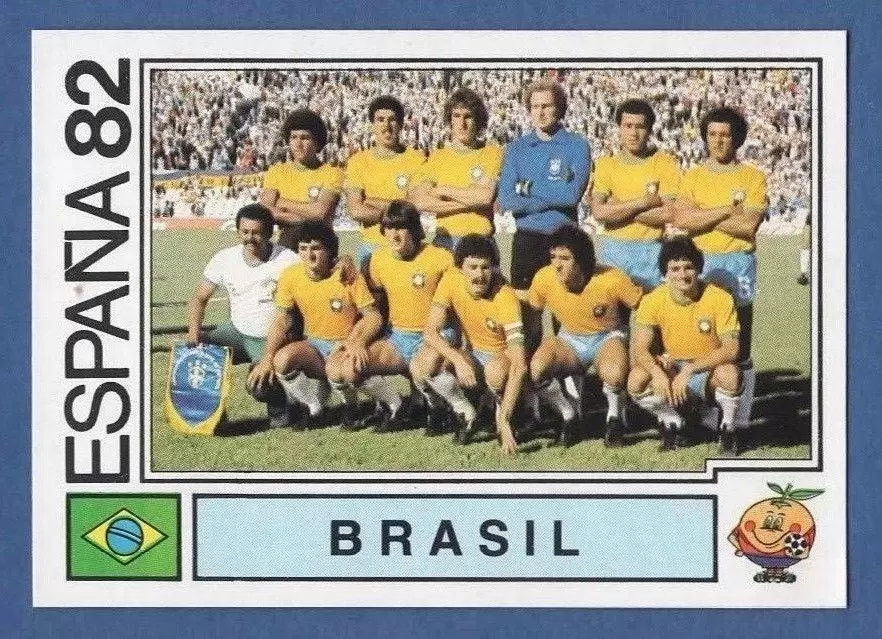 España 82 World Cup - Brasil (team) - Brasil