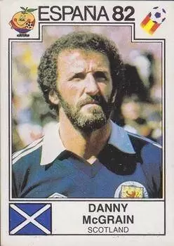 España 82 World Cup - Danny McGrain - Scotland