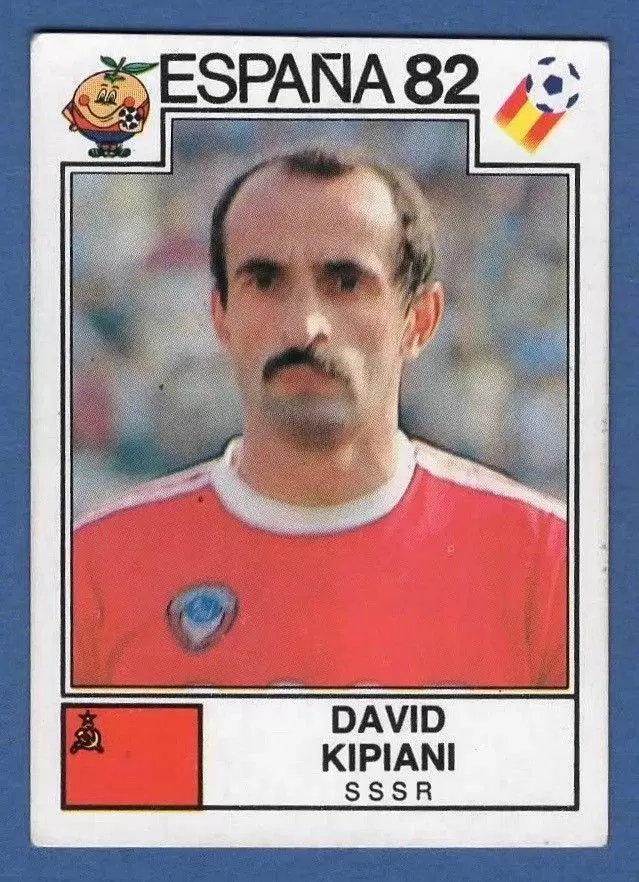 España 82 World Cup - David Kipiani - SSSR