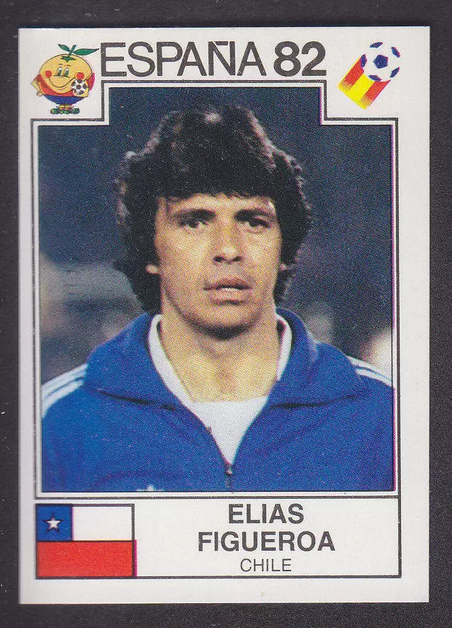 España 82 World Cup - Elias Figueroa - Chile
