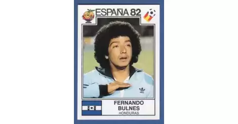BULNES SPAGNA ESPANA '82 HONDURAS-Rec 353 Panini-Figurina-Sticker n