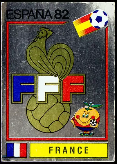 España 82 World Cup - France (emblem) - France