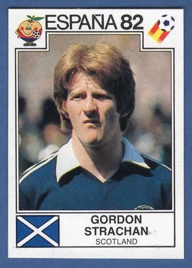 España 82 World Cup - Gordon Strachan - Scotland