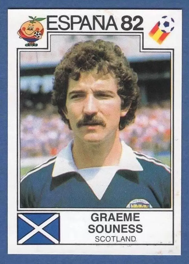 España 82 World Cup - Graeme Souness - Scotland