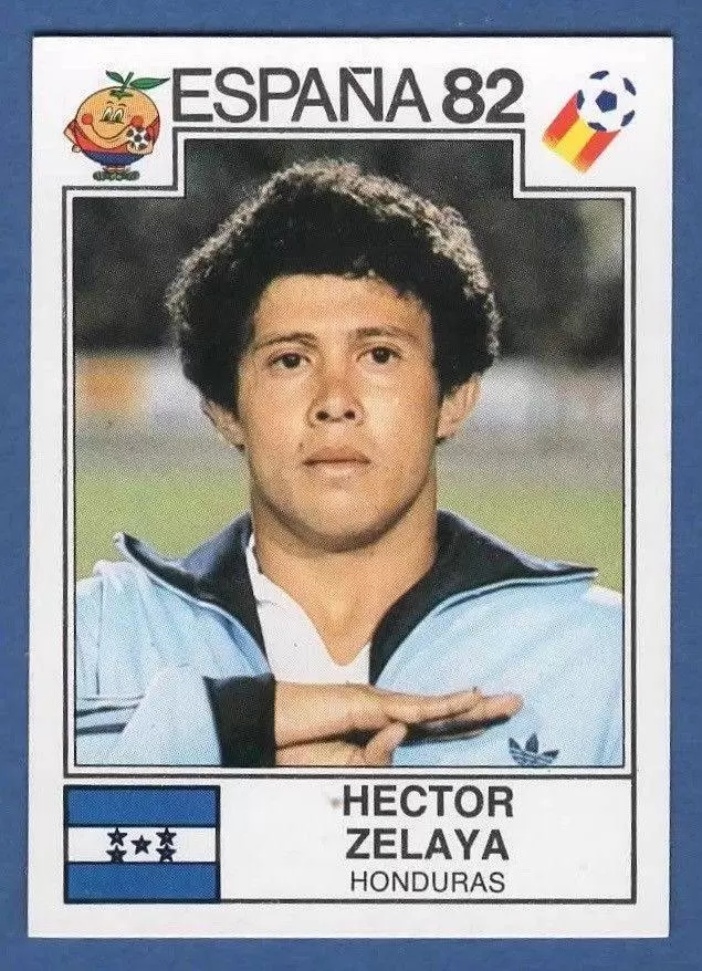 España 82 World Cup - Hector Zelaya - Honduras