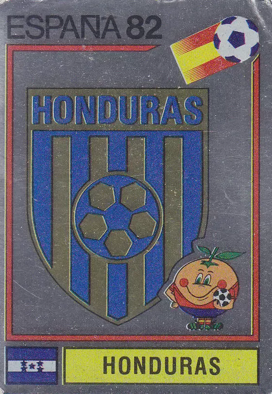 España 82 World Cup - Honduras (emblem) - Honduras