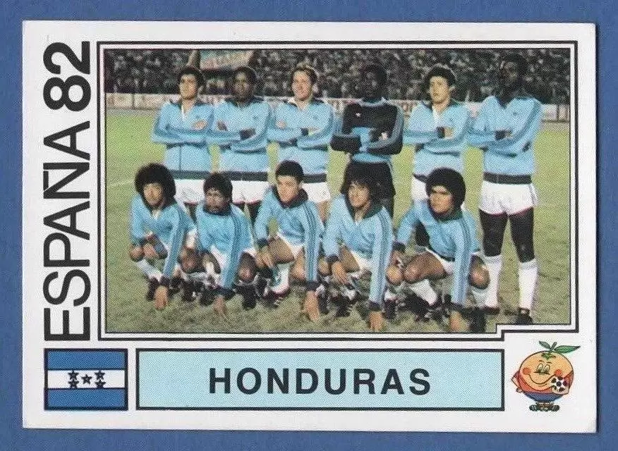 España 82 World Cup - Honduras (team) - Honduras